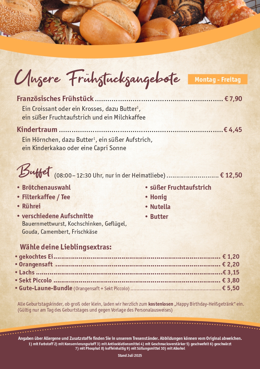 Frühstück